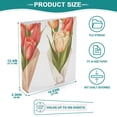 thumbnail image 5 of Bunch Of Flowers 3 Ring Binders 1.5 inch Hardcover File Folders with Interior Pockets A4 Size Organizer for School Office Hospital, 5 of 8