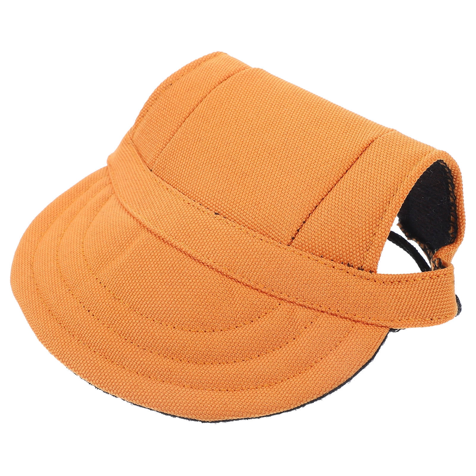 OHOIOLLA Orange Decorative Dog Baseball Cap Canvas Material Small Size Hat