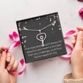 thumbnail image 6 of Graduation Gifts for Nurse HeartScope Necklace for Her Stethoscope Necklace Future Nurse Christmas Gift You're Meant for This, 6 of 6
