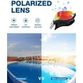 thumbnail image 2 of G1 Polarized Swimming Goggles for Unisex Adult Women Anti Fog 100% Anti UV Diving Goggles, 2 of 5