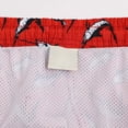 thumbnail image 6 of NIEWTR Boys Swim Trunks Quick Dry Board Shorts Lightweight Beach Swim Shorts with Fun Prints for Toddler Kids（Red,14-16 Years), 6 of 9