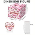 thumbnail image 5 of Valentine's Day Money Pull Surprise Gift Box - Heart Theme Cash Reveal Gift Container, Romantic Gift for Her/Him, 5.1x5.1x4.3 Inches, 5 of 6