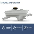 thumbnail image 6 of Coolant Reservoir Tank w/Cap White Fit For 2006-2018 Toyota RAV4 Hybrid 2.5L,Fit 2015-2021 LX NX200t/NX300 2.0L Turbo, 6 of 10