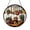Acrylic 3.5 Inch, variant on Rustic Cooking Utensils Stained Glass Suncatcher Window Hanging, Farmhouse Kitchen Herb Shelf Round Glass Art Panel, Cozy Culinary Window Decor, Decorative Hanging Ornament for Kitchen Wall