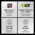 thumbnail image 4 of Laptop Gamer Lenovo Legion Pro 5 16" 2.5K OLED 165Hz AMD Ryzen 7 8745HX 32GB RAM 1TB SSD NVIDIA GeForce RTX 5060, 4 of 6