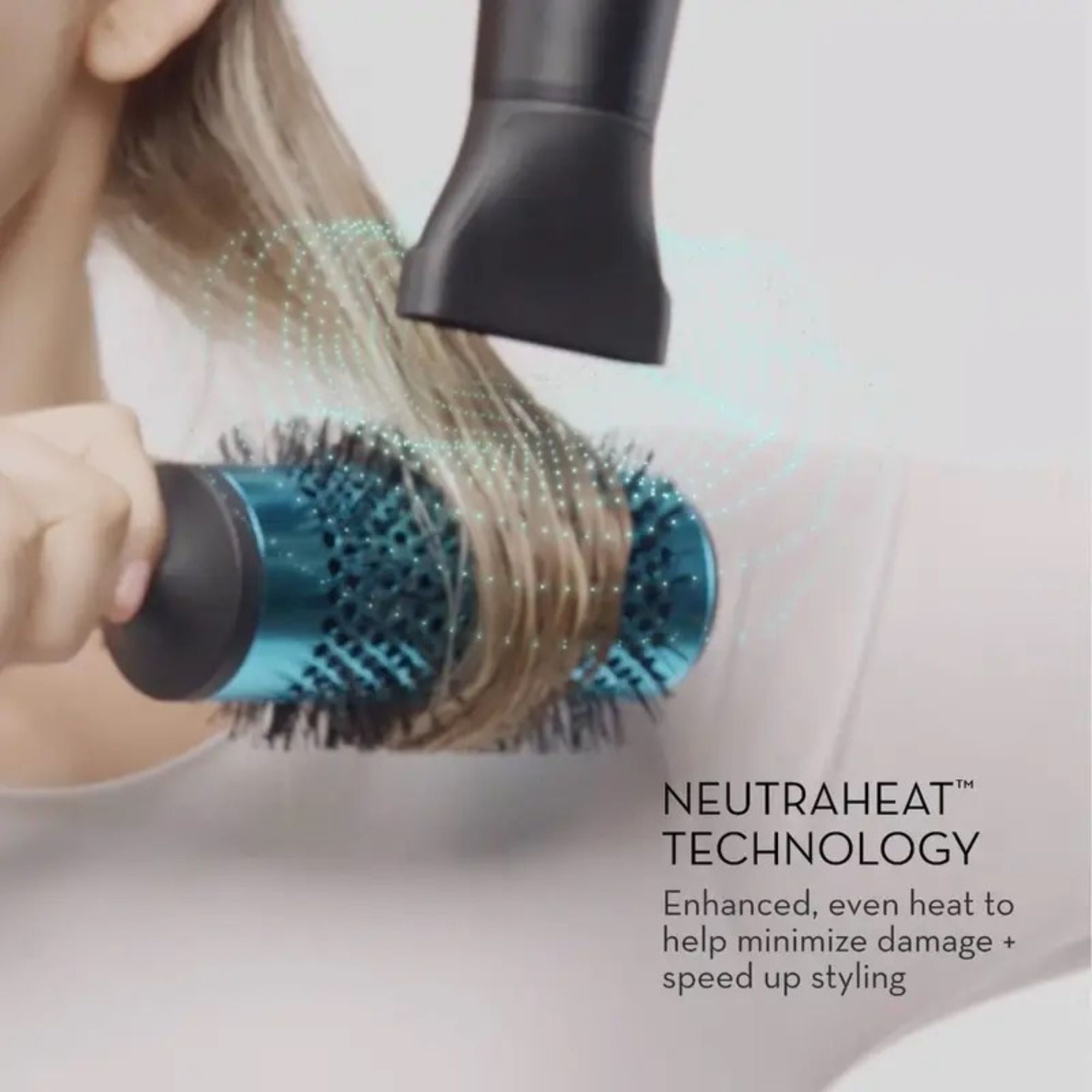 Neuro by Paul Mitchell Dry+ Folding Professional Travel Hair Dryer with Storage Bag, Lightweight + Portable, Black for Domestic Use, Pearlescent White with Auto Dual Voltage for International Travel