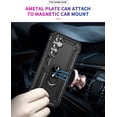thumbnail image 5 of A14 Case for Samsung A14 5G Case Galaxy A14 Phone Case, Military Grade Protective A14 Cases Cover with Ring Magnetic Kickstand for Samsung Galaxy A14 5G - Black, 5 of 12