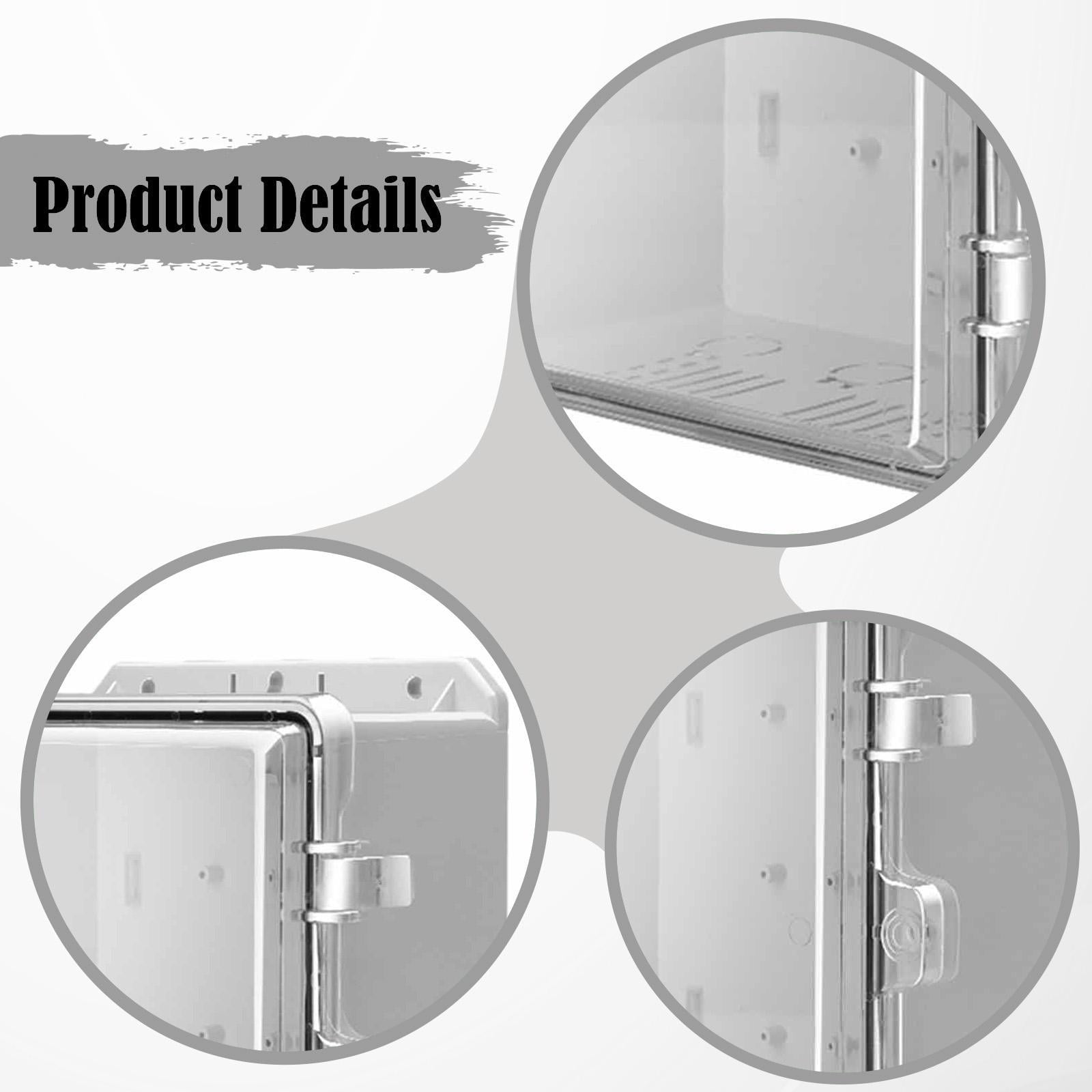JISADER Electrical Junction Box Power Project Box Workshop Home Industrial Enclosure