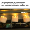 thumbnail image 4 of Velas Sin Llama De 9 Piezas Luces De Té Led Alimentadas Por Batería Con Clips De 9 Piezas Para La Decoración De La Mesa De Acción De Gracias Decoración De La Fiesta Interior De Halloween En El Hogar Yuarrent HA018618-00, 4 of 6