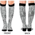 thumbnail image 2 of Coolnut Camouflage Compression Socks, 1 Pack Women Men Long Stocking (20-30mmHg) Travel Knee High Stockings for Athletic Sports,Running,Cycling,Nursing, 2 of 6