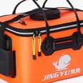 thumbnail image 3 of Portable Collapsible Live Bait Bucket Outdoor Waterproof Folding Barrels Camping Travel Tools, 3 of 8