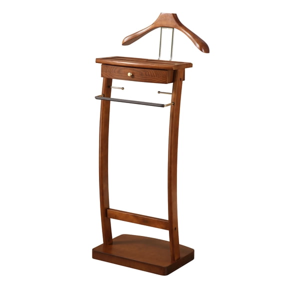 Proman Products Kingsman Valet Stand - Walnut