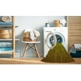 thumbnail image 2 of Ahgly Company Tapis d'Intérieur Lavables en Machine, Rectangle Transitionnel Brun Bronze Foncé, 2' x 3', 2 of 7