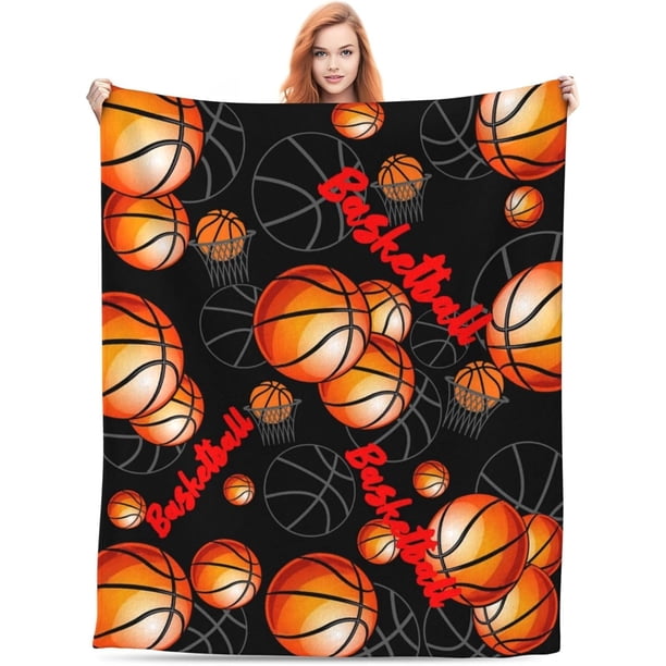 LHSHID Softball Blanket Softball Gifts for Boys Girls Super Soft Warm Throw Blankets for Kids Teens Men Fuzzy Sports Ball Blankets for Couch Chair Bed Sofa 50x60in
