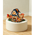 thumbnail image 2 of ASTEM Enchanted Forest A-Frame Cabin House Building Blocks Set for Adults Toys, Mountain House Toy Building Set, City Buildings Natural Micro Architecture Kit, 715pcs, 2 of 5