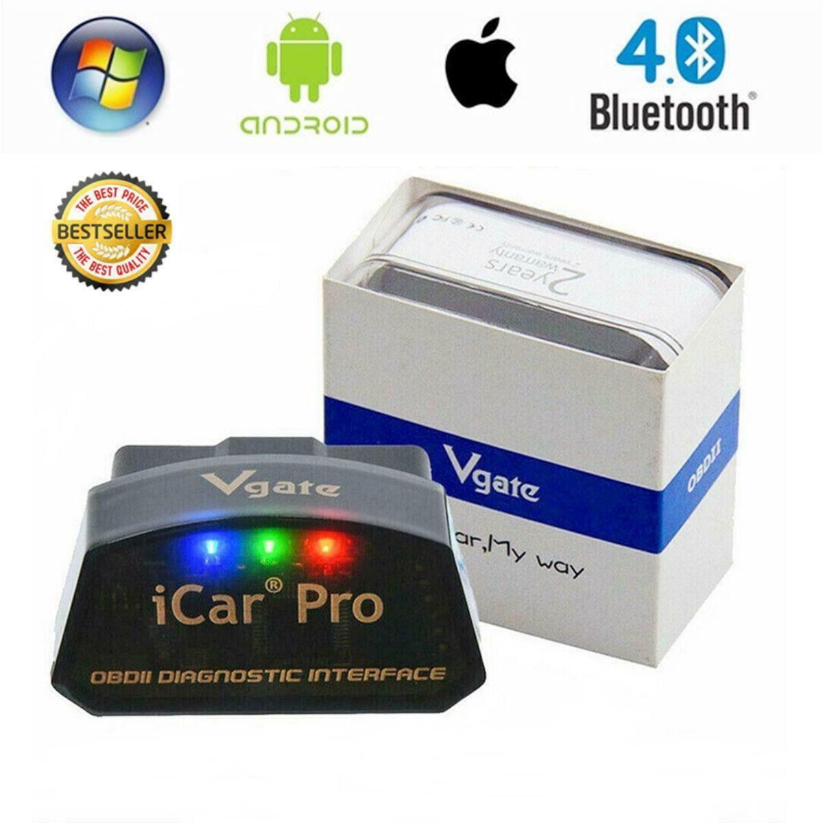 Vgate iCar Pro Bluetooth BLE 4.0 BIMMERCODE BMW Coding iPhone iPad Android OBD2 