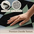 thumbnail image 6 of ODIKA 5'x7' Washable Area Rug Large Rectangular Block Alternating Grid Contemporary Blackrug for Small Living Room, Bedroom, Easy Care, Non-Shedding, Pet Friendly, 6 of 7