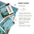 thumbnail image 3 of Lantern Press 1000 Piece Jigsaw Puzzle, Virgin Islands National Park, Lithograph, 3 of 5