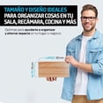 thumbnail image 4 of Repisas Flotantes Redlemon de Madera 3 Piezas de 30x15 cm Estantes tipo Librero, 4 of 8