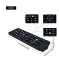 thumbnail image 3 of facefd Télécommande TV Contrôleur de Diffusion Appareil de Télévision Dispositif de Contrôle Accessoire de Remplacement pour JVC RC4875, 3 of 5