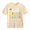 586Beige2112, variant on Kids Boys Girls Back To School T-Shirt Letter Print Casual Short Sleeve Tops Comfortable O-Neck Elastic Waist Daily Wear Toddler Children Relaxed Fit Child Blouses Clothing