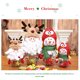 thumbnail image 2 of Wosthever Caja de dulces de Navidad, adorno de interesante, soportes de regalo, cajas de embalaje de dibujos animados adorables, soporte de Pequeño muñeco de nieve, 2 of 6