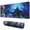 Novembre (4), variante sur Tapis de Souris de Jeu Galaxy-Theme - Tapis de Bureau 31.5x11.8 Pouces, Base en Caoutchouc Antidérapante, Parfait pour les Mouvements du Clavier et de la Souris, avec Bords Cousus Durables