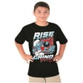thumbnail image 4 of The Smurfs Kanji Rise and Grind Boys Kids T Shirt Tees Tops Teen Brisco Brands M, 4 of 6