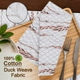 thumbnail image 5 of Ruvanti Cloth Napkins Set of 12 Cotton 100%, 18x18 inches Napkins Cloth Washable, Soft, Absorbent. Cotton Napkins for Parties, Christmas, Thanksgiving, Weddings, Dinner Napkins Cloth - Wheatable, 5 of 9