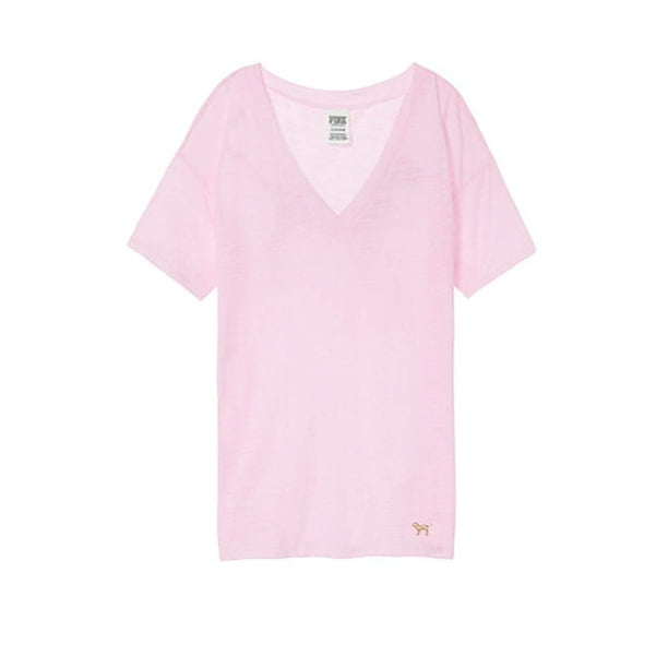 Victoria's Secret Victoria's Secret PINK TShirt Bling Sequin VNeck