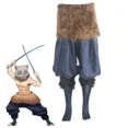 2024 Anime Demon Slayer Hashibira Inosuke Cosplay Costume Adult Men