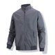 thumbnail image 3 of Ceisia Men's casual solid color stand collar zipper button-down coat Gift pocket long sleeve outerwear, 3 of 5