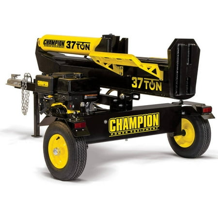 Champion 100330 37-Ton Horizontal/Vertical Full Beam Gas Log Splitter with Auto (Best Gas Log Splitter 2019)