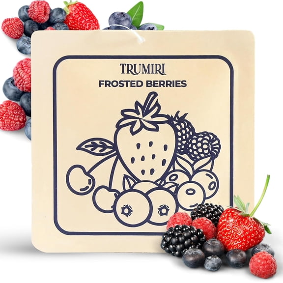 Frosted Berries - Scented Sachets for Drawer and Closet Freshener with Long Lasting Scent - Home Fragrance Sachet Bag Dresser Refresher Packet - Olores para Closet De Ropa