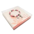 thumbnail image 2 of Silver-tone First Communion Rose Beaded Bracelet QGM22981, 2 of 3