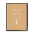thumbnail image 2 of Stupell Industries Autumn Skies Pumpkin Pies Phrase Over Orange Graphic Art Gray Framed Art Print Wall Art, 11x14, by Daphne Polselli, 2 of 5