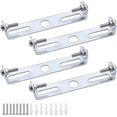 thumbnail image 1 of Soporte para lámpara de techo, 4 piezas, soportes y accesorios para placa de 115mm, 1 of 5
