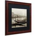 thumbnail image 2 of Trademark Fine Art "Venezia 11" Canvas Art by Alan Blaustein, Black Matte, Wood Frame, 2 of 4