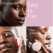Solawave 2-in-1 Skincare Mini - Red & Near-Infrared Light Therapy Device for Face & Body - Soothes & Depuffs Skin, Reduces Appearance of Lines & Wrinkles