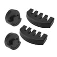 thumbnail image 1 of 4pcs Rubber Violin Mute Violin Silencer Four-Piece Set 2pcs Claw Style & 2pcs Round Tourte for Practice and Performance Improve Tone Control Ideal for Beginners and Orchestra Players, 1 of 6