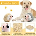 thumbnail image 4 of Toozey Cute Hedgehog Dog Toys, Puppy Toys with Squeaky, 7 Inches, 4 of 8