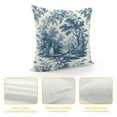 thumbnail image 4 of PRATYUS  French Country Pillow Covers Vintage Toile Blue Decorative Throw Pillow Case Cushion Cover for Bedroom Sofa Living Room Couch Chair Office, 4 of 5