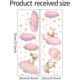 thumbnail image 2 of Calcomanías de pared con estrella de nube de conejo para recámara, habitación de niñas, conejo, luna y estrellas, decoración de cuarto de bebé,, 2 of 3