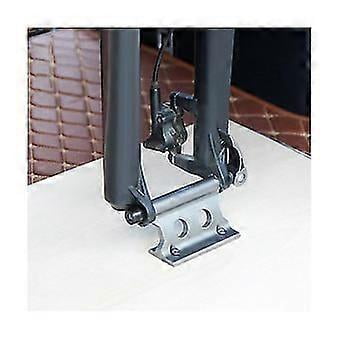 Bicycle Bike Front Fork Quick Release Retaining Clip Dismountable Attaching Clamp Portable Cycling