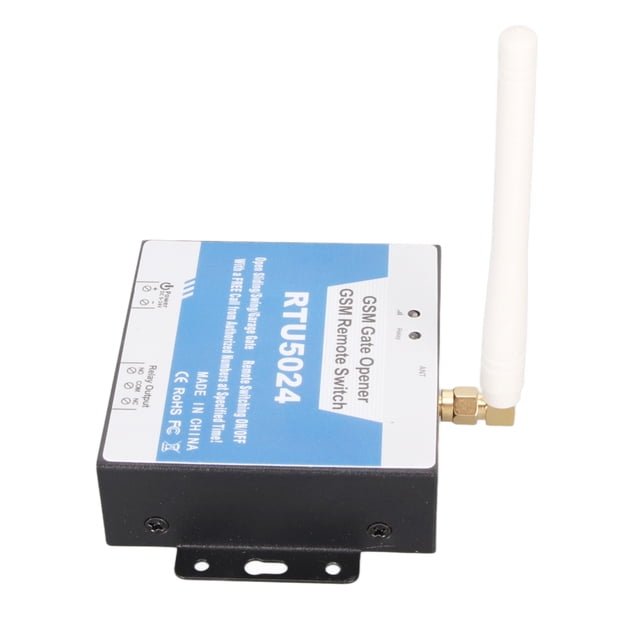 Remote GSM Gate Opener, Free Call Metal Support 850 900 1800 1900MHz RTU5024 Access Controller 2G for Resort