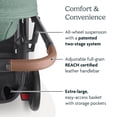 thumbnail image 5 of UPPAbaby Cruz V2 Stroller/Full-Featured Stroller with Travel System Capabilities/Toddler Seat, Bumper Bar, Bug Shield, Rain Shield Included/Gregory (Blue Mélange/Silver Frame/Saddle Leather), 5 of 5