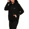thumbnail image 2 of Reebok Women's Super Soft Cropped Gravity Hoodie with Zipper Pocket, 2 of 5