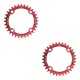 thumbnail image 4 of Greeniant Juego de bielas, placa de disco de dientes, piñón estrecho 104BCD, bicicletas de montaña de carretera, juego de cadenas de aleación con rojo y 38T 2piezas, 4 of 6