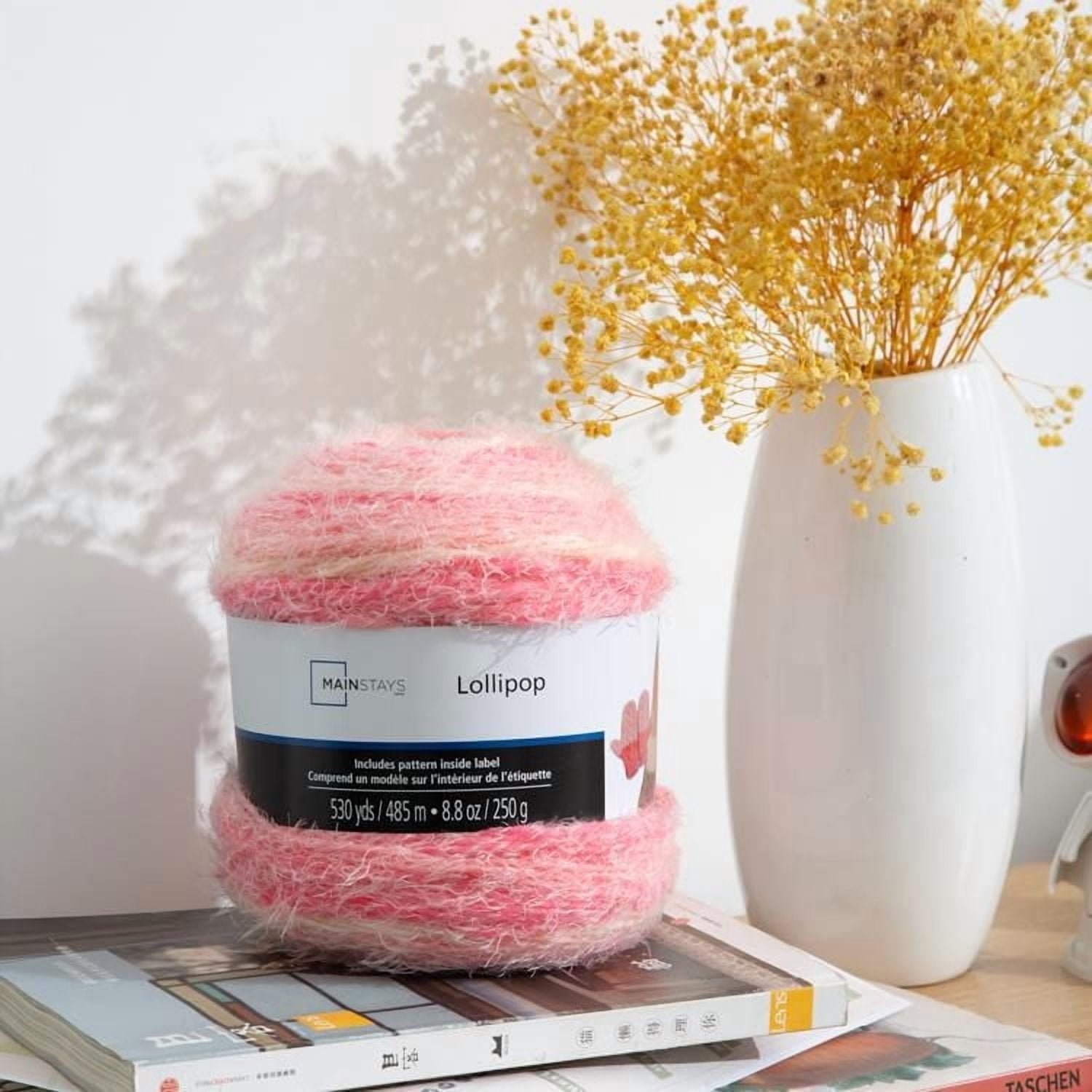 MainStays lollipop yarn Earth, Lollipop yarn Earth