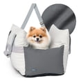 thumbnail image 1 of Asiento de Coche para Perro, Transportadora para Automóvil Esquimal (Gris - Hueso, 47x53x44 cm), 1 of 6